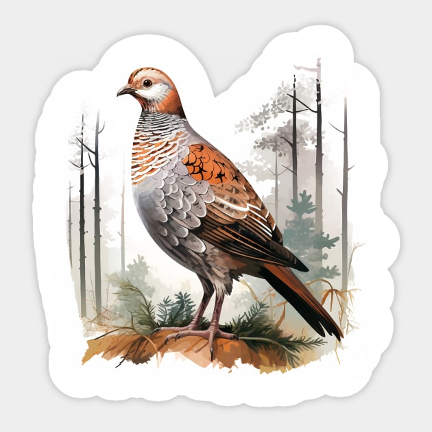Partridge Sticker by zooleisurelife